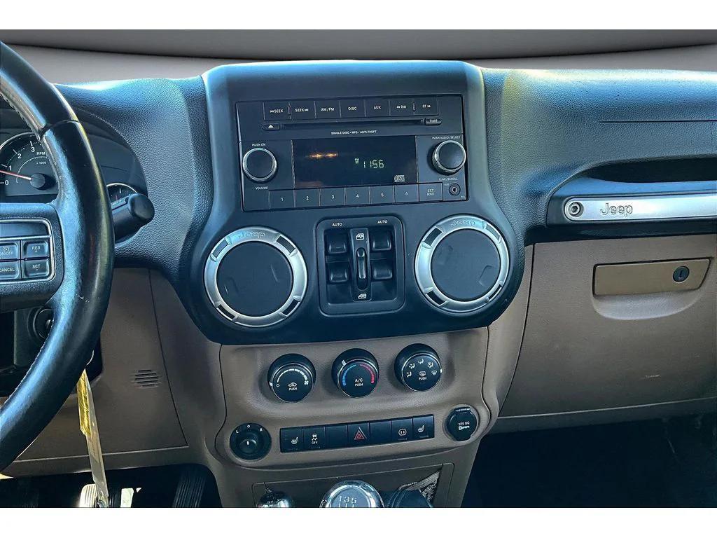 used 2012 Jeep Wrangler Unlimited car, priced at $15,984