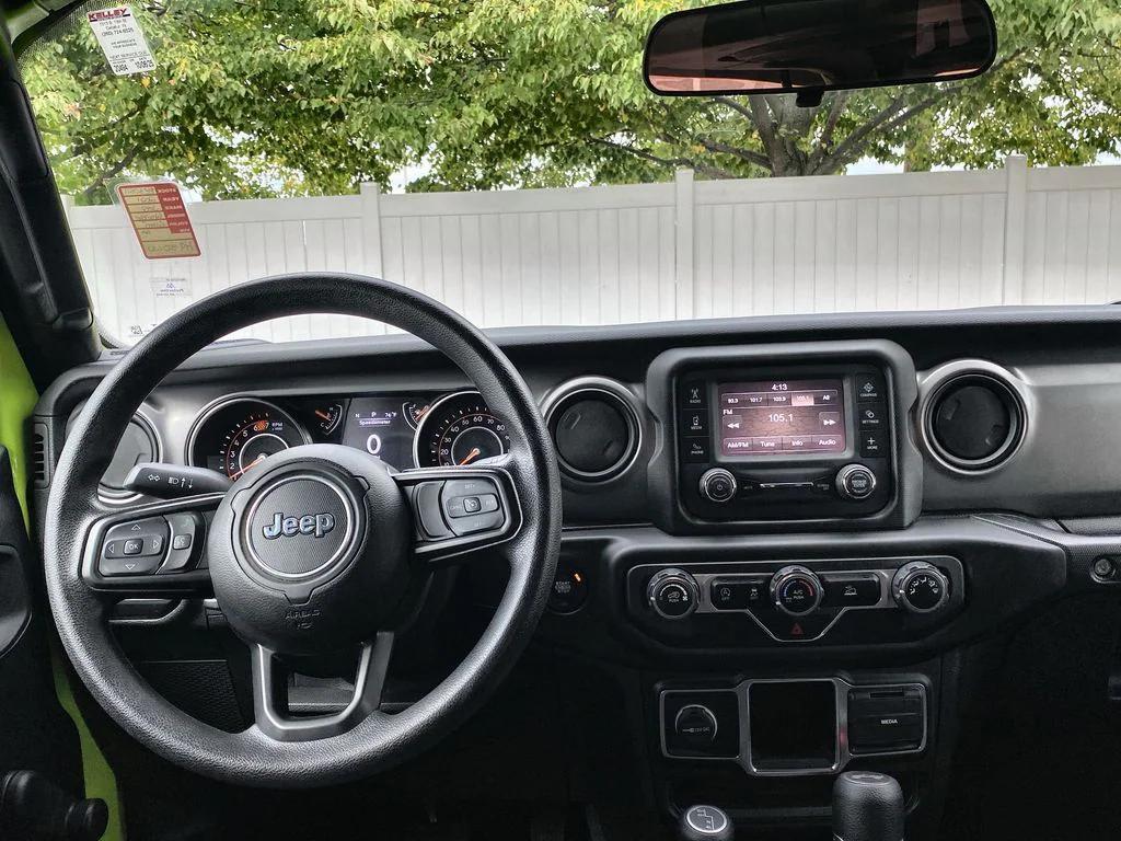 used 2021 Jeep Wrangler car, priced at $30,900