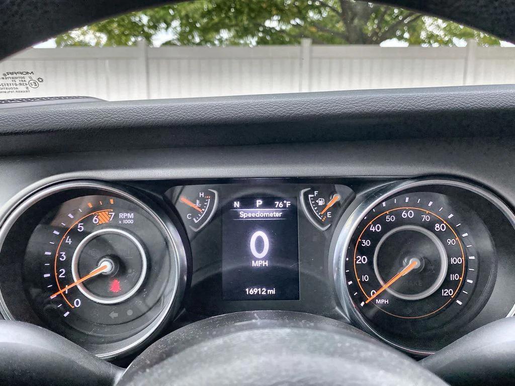 used 2021 Jeep Wrangler car, priced at $30,900