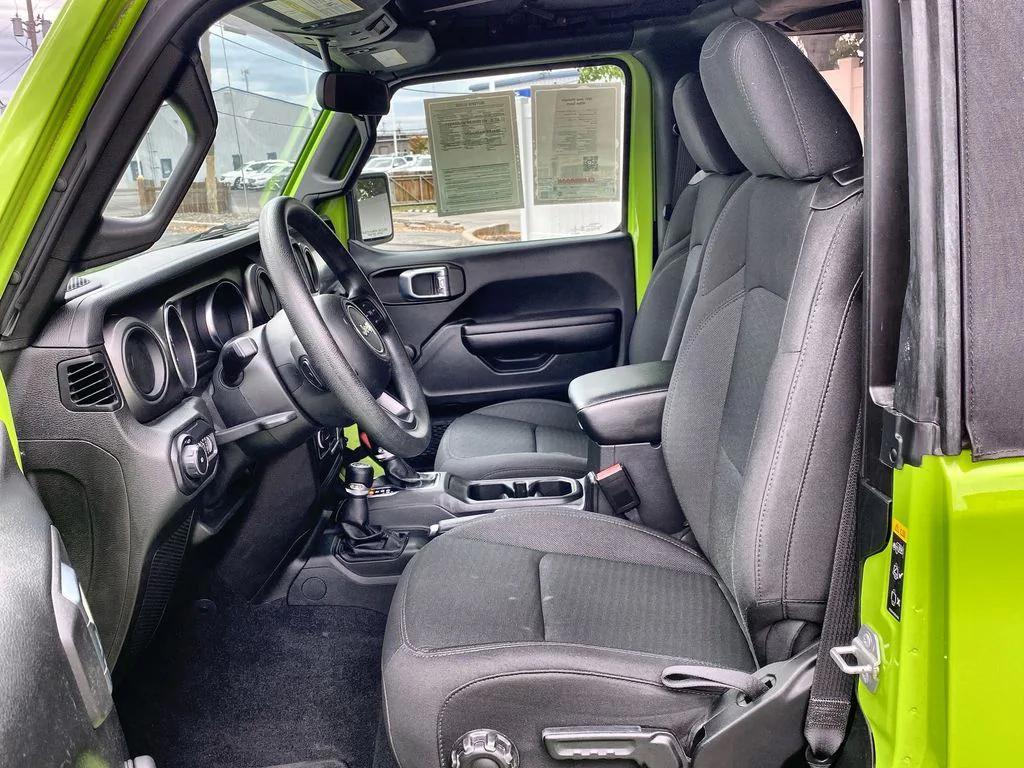 used 2021 Jeep Wrangler car, priced at $30,900