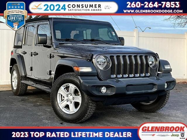 used 2018 Jeep Wrangler Unlimited car, priced at $22,986