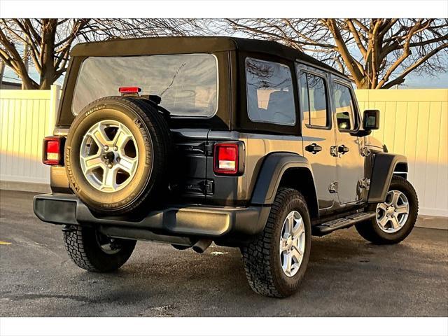 used 2018 Jeep Wrangler Unlimited car, priced at $23,959