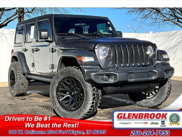 used 2023 Jeep Wrangler car, priced at $33,994