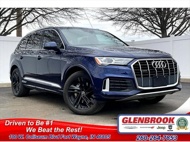 used 2021 Audi Q7 car, priced at $31,900