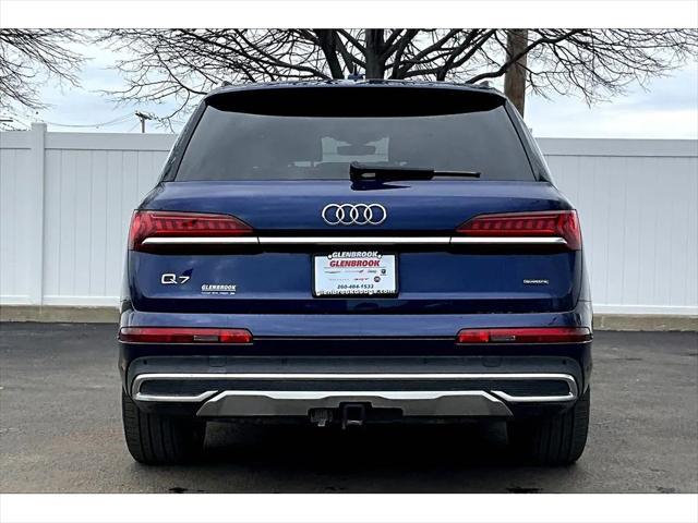 used 2021 Audi Q7 car, priced at $31,900