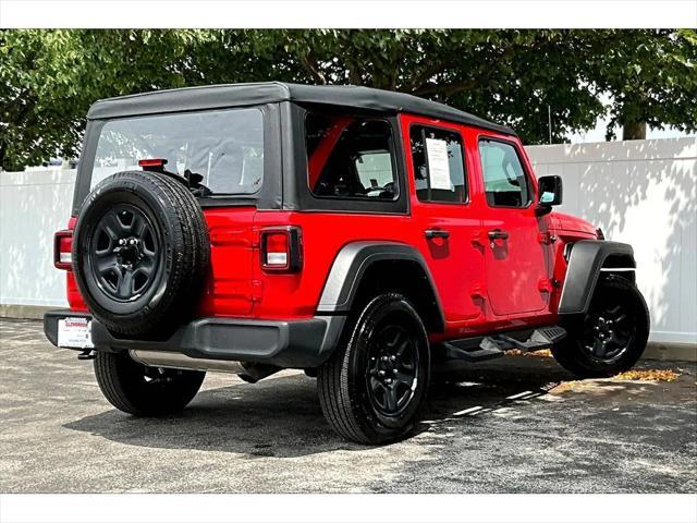 used 2022 Jeep Wrangler Unlimited car, priced at $32,965