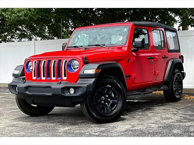 used 2022 Jeep Wrangler Unlimited car, priced at $32,965