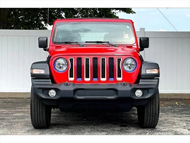 used 2022 Jeep Wrangler Unlimited car, priced at $32,965