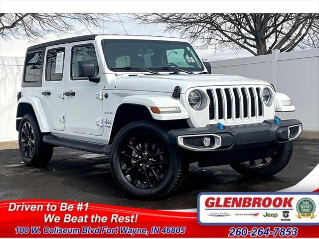 used 2022 Jeep Wrangler Unlimited 4xe car, priced at $29,996