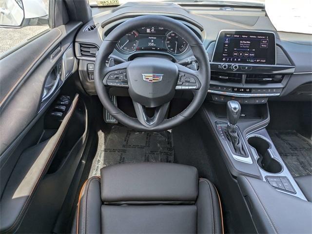 new 2025 Cadillac CT4 car, priced at $46,140