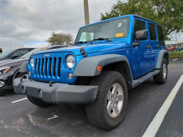 used 2016 Jeep Wrangler Unlimited car, priced at $16,995