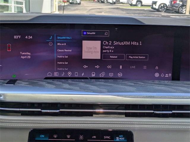 new 2025 Cadillac Escalade IQ car, priced at $130,914