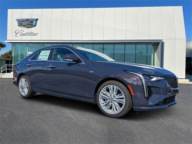 new 2025 Cadillac CT4 car, priced at $43,215