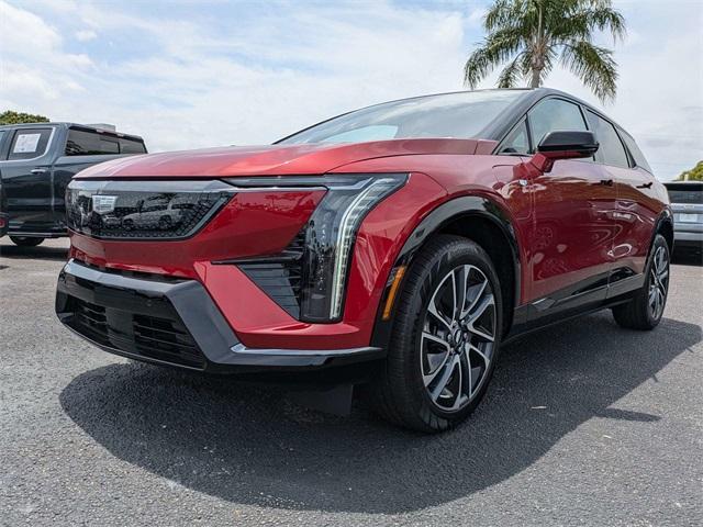 new 2025 Cadillac OPTIQ car, priced at $57,114