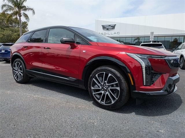 new 2025 Cadillac OPTIQ car, priced at $57,114