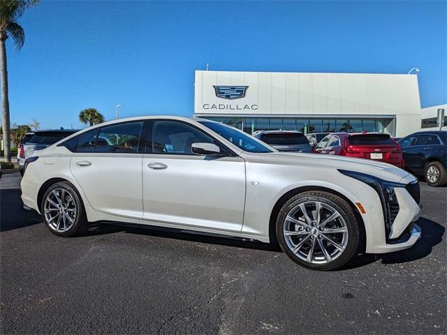 new 2025 Cadillac CT5 car, priced at $58,710