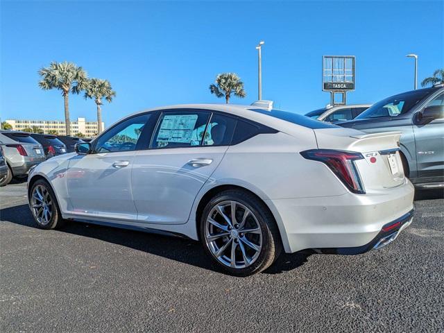 new 2025 Cadillac CT5 car, priced at $58,710