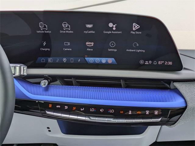 new 2025 Cadillac OPTIQ car, priced at $57,844