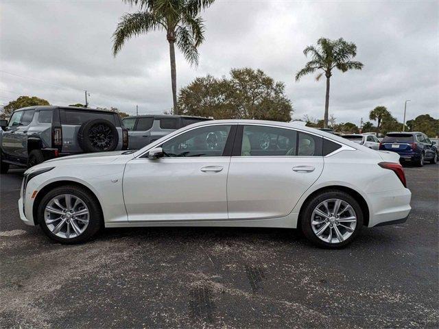 new 2025 Cadillac CT5 car, priced at $53,665