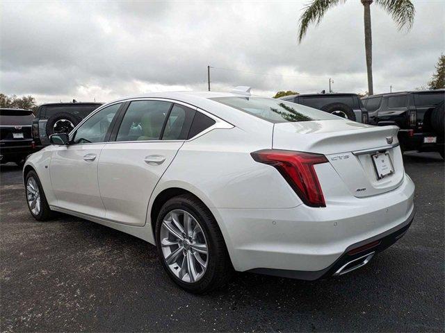 new 2025 Cadillac CT5 car, priced at $53,665