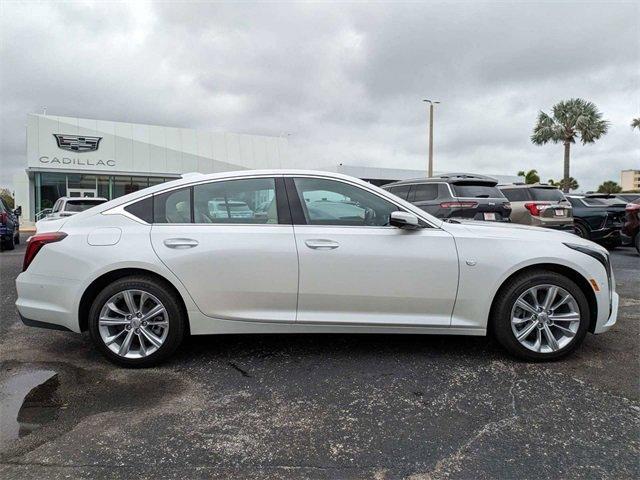 new 2025 Cadillac CT5 car, priced at $53,665