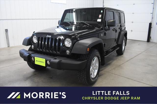 used 2016 Jeep Wrangler Unlimited car, priced at $17,980