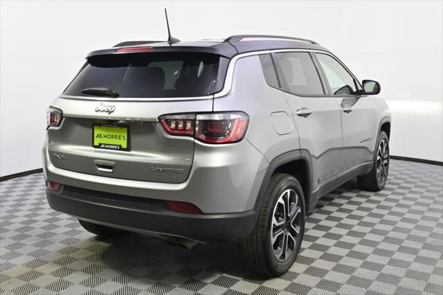 used 2022 Jeep Compass car, priced at $22,890