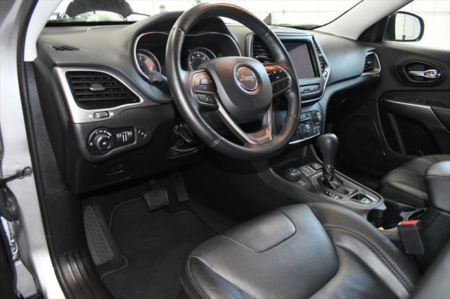 used 2021 Jeep Cherokee car, priced at $22,380