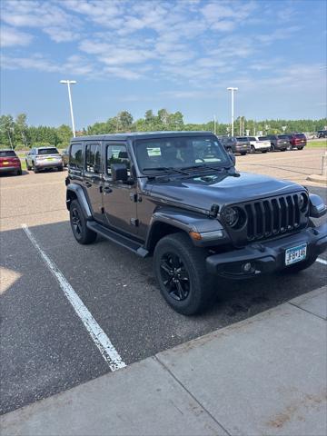 used 2022 Jeep Wrangler Unlimited car, priced at $35,780