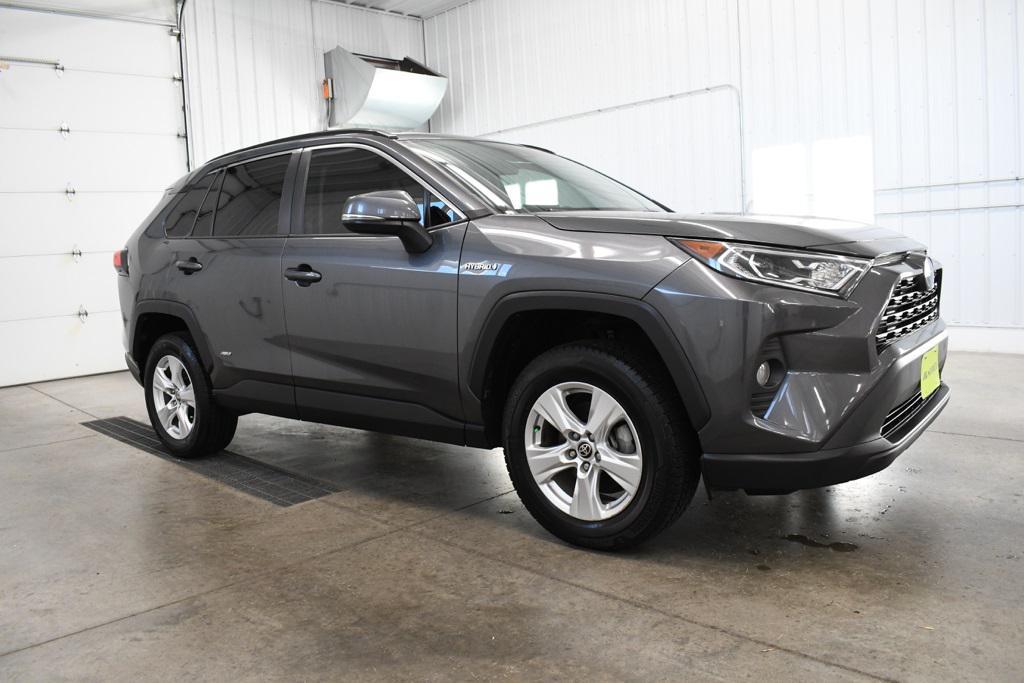used 2021 Toyota RAV4 Hybrid car, priced at $25,480