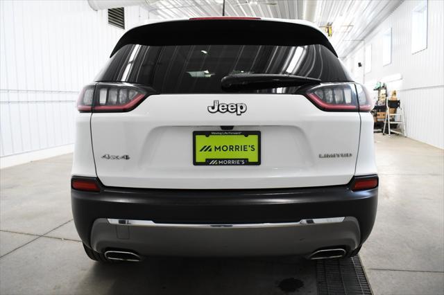 used 2022 Jeep Cherokee car, priced at $25,480