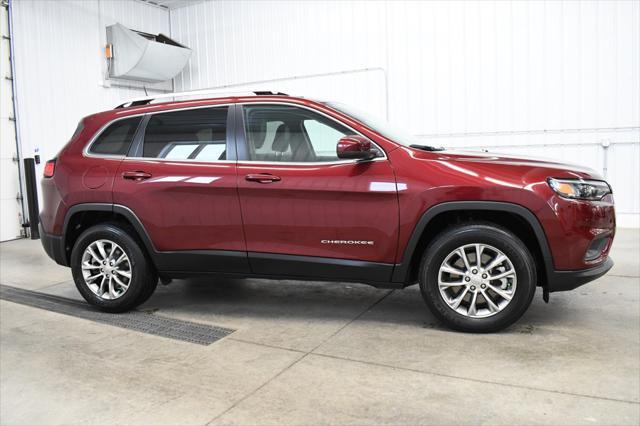 used 2021 Jeep Cherokee car, priced at $24,780