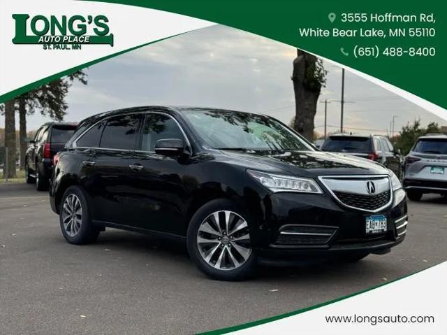 used 2016 Acura MDX car, priced at $13,250