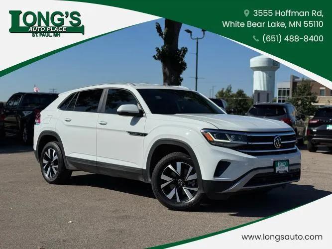 used 2022 Volkswagen Atlas Cross Sport car, priced at $22,950