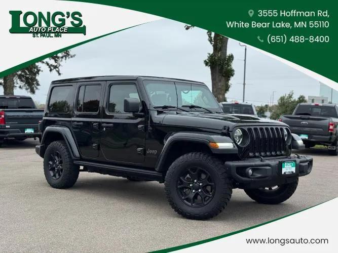 used 2019 Jeep Wrangler Unlimited car, priced at $31,900