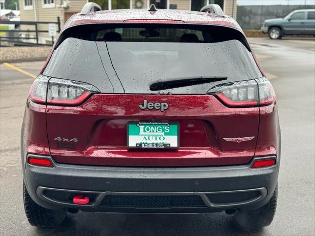 used 2019 Jeep Cherokee car, priced at $17,950