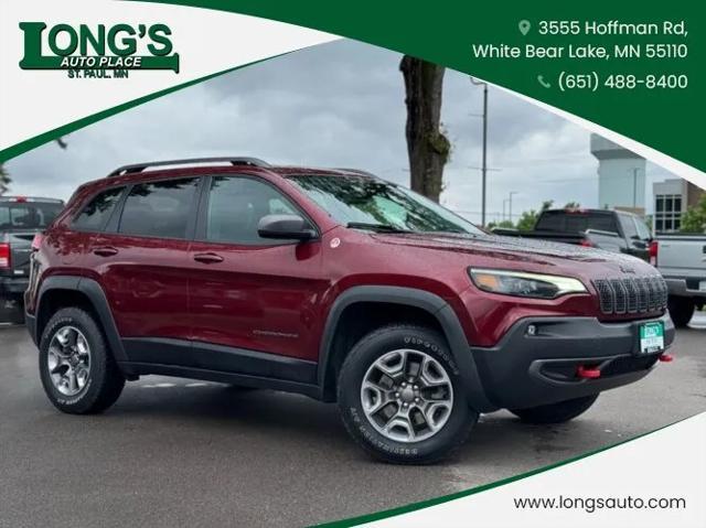 used 2019 Jeep Cherokee car, priced at $17,950