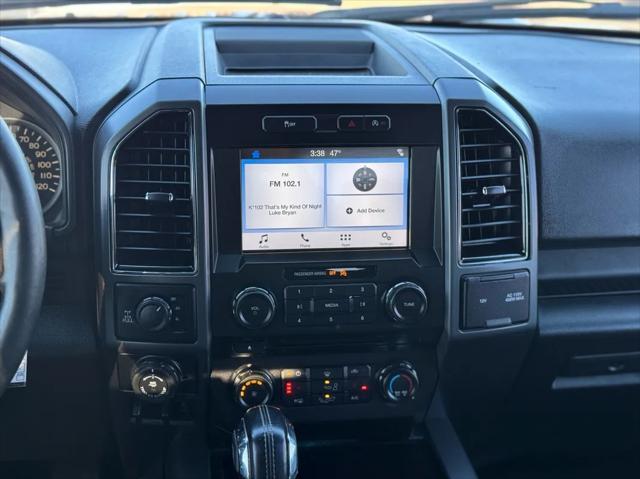 used 2018 Ford F-150 car, priced at $19,500