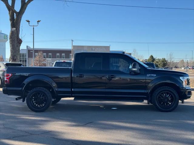 used 2018 Ford F-150 car, priced at $19,500