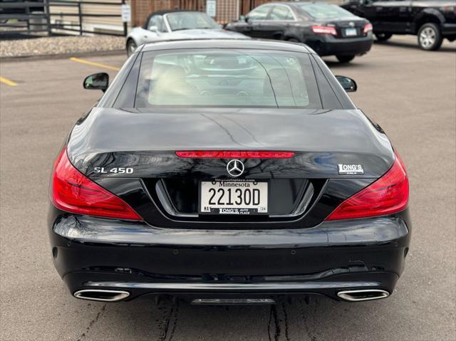 used 2018 Mercedes-Benz SL 450 car, priced at $41,750