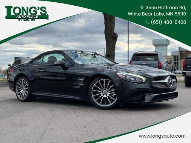 used 2018 Mercedes-Benz SL 450 car, priced at $46,900