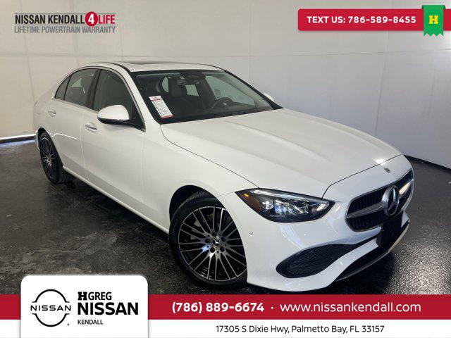 used 2023 Mercedes-Benz C-Class car, priced at $29,896