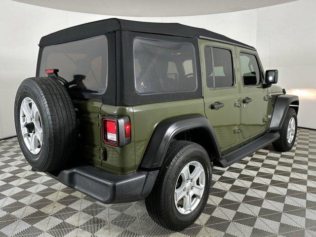 used 2021 Jeep Wrangler Unlimited car, priced at $27,091