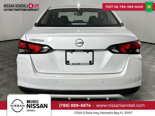 new 2025 Nissan Versa car, priced at $23,050