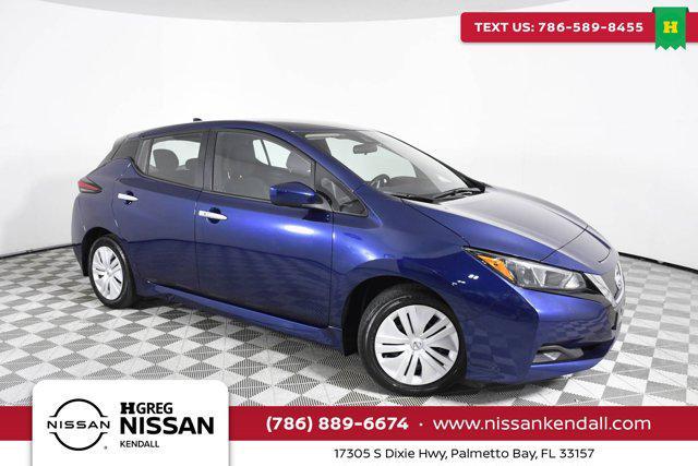used 2021 Nissan Leaf car, priced at $11,913