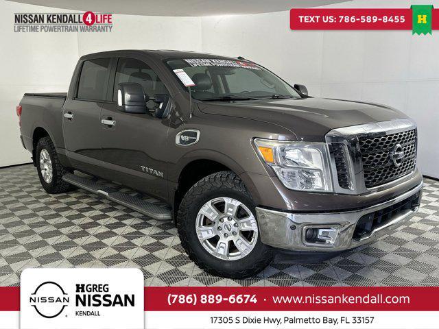 used 2017 Nissan Titan car, priced at $16,998