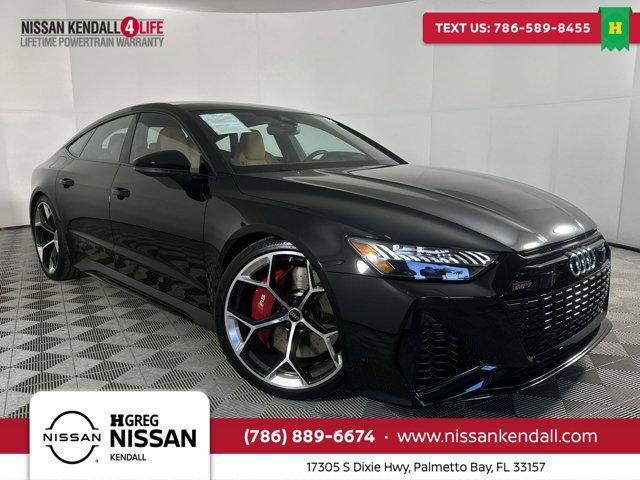 used 2024 Audi RS 7 car, priced at $133,998