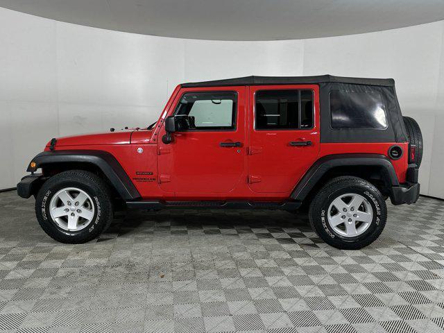 used 2017 Jeep Wrangler Unlimited car, priced at $16,798