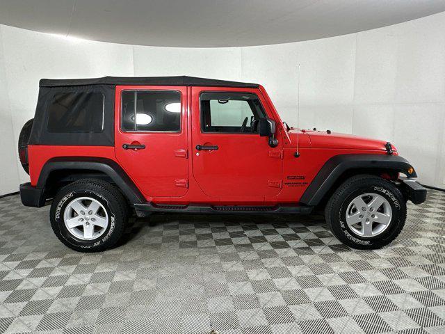 used 2017 Jeep Wrangler Unlimited car, priced at $16,798