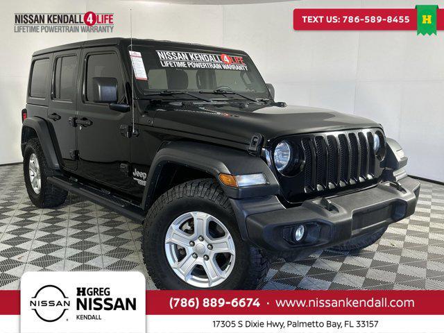 used 2018 Jeep Wrangler Unlimited car, priced at $19,798